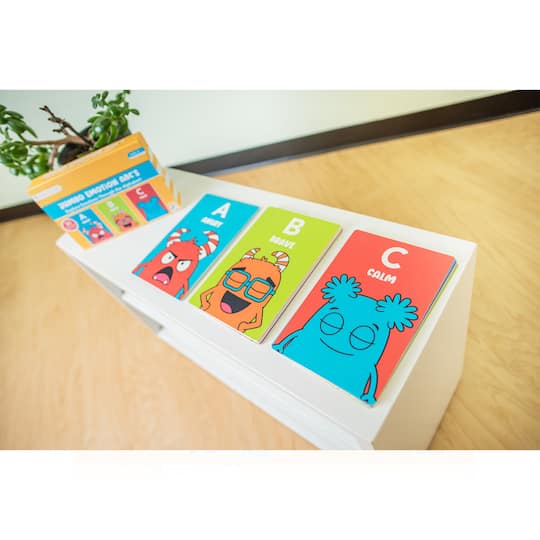 Open the Joy Jumbo ABC Emotion Cards Set